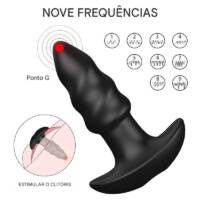 Lovearrow S-Hande  - Plug Anal Vibratório com 9 Modos de Prazer