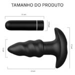 Lovearrow S-Hande  - Plug Anal Vibratório com 9 Modos de Prazer