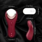 Vibrador de Clitóris Bell-RCT - Controle Remoto e Silicone Premium