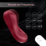 Vibrador de Clitóris Bell-RCT - Controle Remoto e Silicone Premium