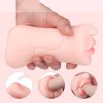 Masturbador Cyberskin em Formato de Vagina e Boca - S-Hande