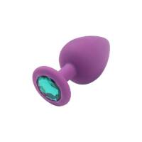 Plug Anal Jewel Soft - Silicone com Pedra Removível