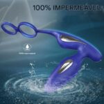 Shock-Pro RCT - Plug Anal e Anel Peniano com 9 Modos de Vibração