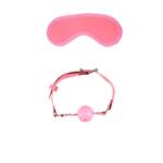 Kit Bondage Pink Passion - Conjunto Completo de Fetiche 8 Itens