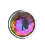 Plug Anal Metal Iron - Aço Inoxidável Premium Tamanho M