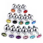 Plug Anal Metal Iron - Aço Inoxidável Premium Tamanho M