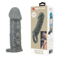 Pretty Love Penissleeve - Capa Peniana Extensora com Anel para Escroto