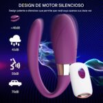 Vibrador de Casal Crypl - Controle Remoto e 7 Modos de Prazer