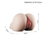 Masturbador Realístico Dual Pack – Vagina e Ânus