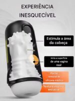 Masturbador Interativo Power - Formato Lanterna com Controle via App