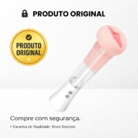 Max Kit S-Hande - Bomba Peniana Elétrica com 9 Modos de Vibração