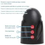Smart Pump - Bomba Peniana Recarregável com 4 Modos de Sucção