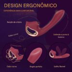 Selene S-Hande - Vibrador de Ponto G e Clitóris com Pulsações