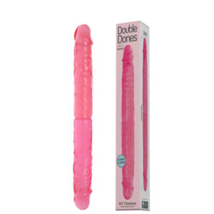 Prótese Dupla Realística Master-Fit - 36cm Maciça