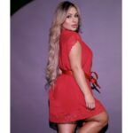 Robe em Microfibra Rendado com laço Hot Love