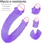 Prótese Dupla Realística Firm-Touch - 34cm