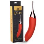Clitomax Intt Luxury - Vibrador 2 em 1 com ponta estimuladora