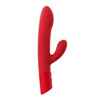 Êxtase Luxury - Vibrador com Função de Vai e Vem e Estímulo Clitoriano