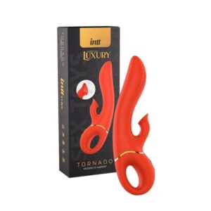 Tornado Intt Luxury - Vibrador 2 em 1 com Sugador de Clitóris