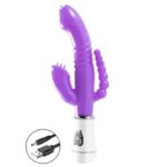 Jelly  - Vibrador de Ponto G e Clitóris Recarregável 3 em 1
