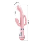Jelly  - Vibrador de Ponto G e Clitóris Recarregável 3 em 1