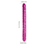 Dildo Duplo Duo 43 cm — Dupla Penetração ou Uso Simultâneo