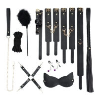 Kit Sado Bandage Obsidian — Com 10 Peças Completas para Bondage e Fetiche