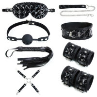 Kit Bondage Diamante com 8 Peças – Fetiche e Sado Completo YOUVIBE