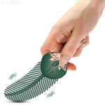 Vibrador Plume — Formato de Pena com 10 Modos de Vibração e Design Discreto
