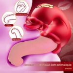 Vibrador Medusa's Kiss com Língua Dupla – YOUVIBE