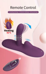Pretty Love LUKA  - Vibrador com Aquecimento para Sentar e Controle Remoto Sem Fio