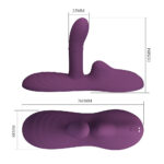 Pretty Love LUKA  - Vibrador com Aquecimento para Sentar e Controle Remoto Sem Fio