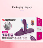 Pretty Love LUKA  - Vibrador com Aquecimento para Sentar e Controle Remoto Sem Fio