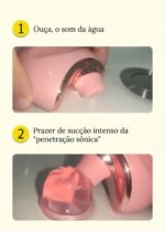 Estimulador Clitoriano Diskreet Air — 5 Modos de Pulsação e Estojo Discreto