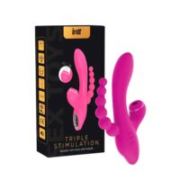 Triple Stimulation Roxo - Vibrador com Tripla Estimulação Intt Triple Stimulation Roxo - Vibrador com Tripla Estimulação Intt