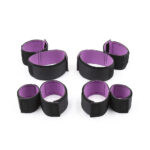 Kit de Algemas Bind 4 Peças — Restrição de Mãos e Pés com Velcro Ajustável
