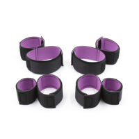 Kit de Algemas Bind 4 Peças — Restrição de Mãos e Pés com Velcro Ajustável
