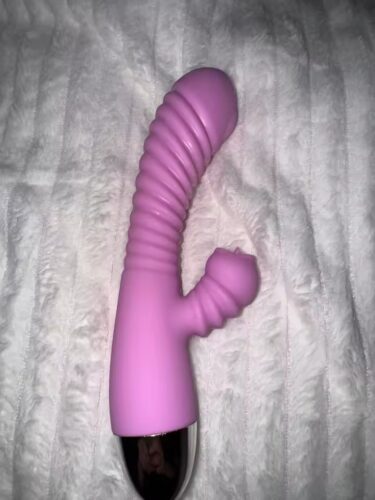 Click to view full screen Vibrador Rabbit Multi-Velocidades com Simulador de Sexo Oral e Aquecimento - StarRabbit photo review
