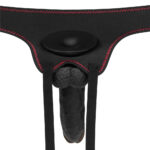 Cinta com Pênis Realista Marina — Strap-On com Dildo em TPE (21,5x4,5 cm)