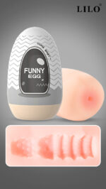 Kit Masturbador Funny Egg Anus Diego — Formato de Ânus em Cyberskin (6 Unidades) LILO