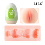 Kit Masturbador Masculino Funny Egg Bruno — 5 Modelos em Cyberskin (6 Unidades) LILO