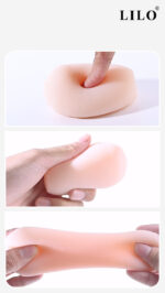 Kit Masturbador Masculino Funny Egg Bruno — 5 Modelos em Cyberskin (6 Unidades) LILO