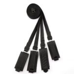 Separador Bondage para Cama com Algemas e Tornozeleiras em Nylon