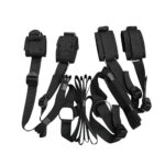 Separador Bondage para Cama com Algemas e Tornozeleiras em Nylon
