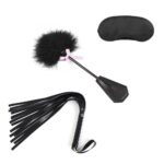 Kit Bondage Iniciante – Chicote, Máscara e Raquete de Penas YouVibe