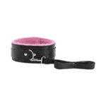 Coleira Bondage com Forro Interno em Pelúcia e Guia YouVibe
