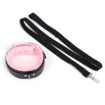 Coleira Bondage com Forro Interno em Pelúcia e Guia YouVibe