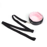 Coleira Bondage com Forro Interno em Pelúcia e Guia YouVibe