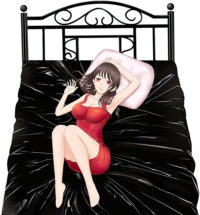 Lençol Impermeável Sexy para Cama – Proteção contra Óleos e Fluidos em PVC