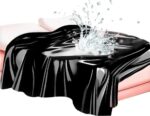 Lençol Impermeável Sexy para Cama – Proteção contra Óleos e Fluidos em PVC